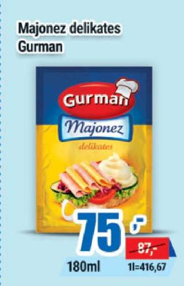 Majonez delikates Gurman
