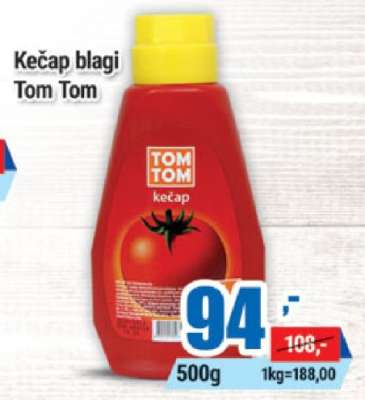 Kečap blagi Tom Tom