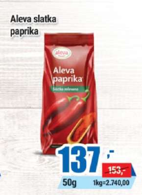 ALEVA SLATKA PAPRIKA