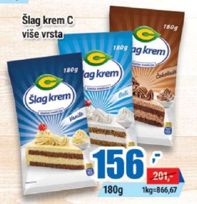 Šlag krem C