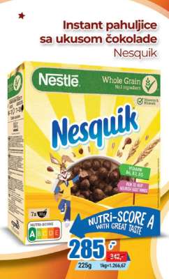 Instant pahuljice sa ukusom čokolade Nesquik
