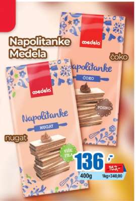 Napolitanke Medela