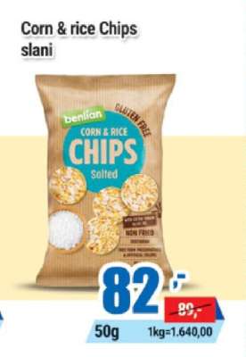 Corn & rice Chips slani