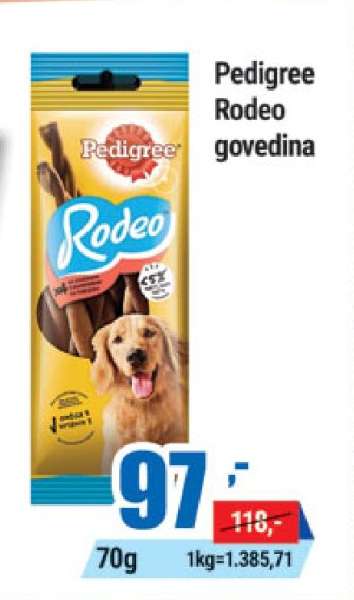 Pedigree Rodeo govedina
