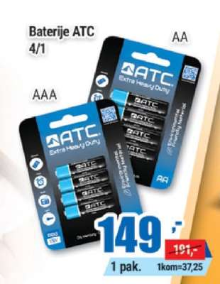 Baterije ATC 4/1