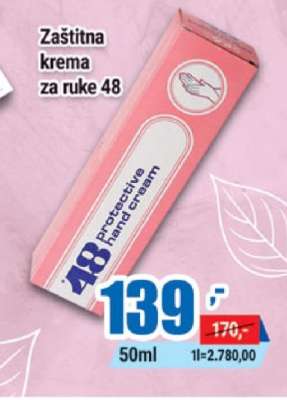Zaštitna krema za ruke 48