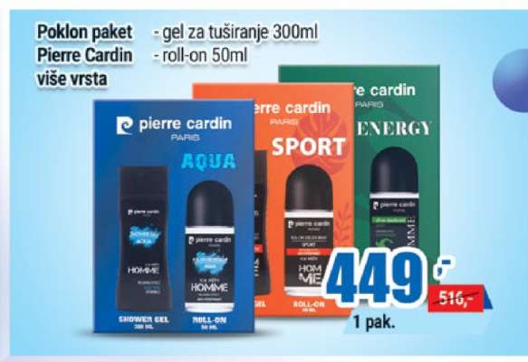Poklon paket Pierre Cardin
