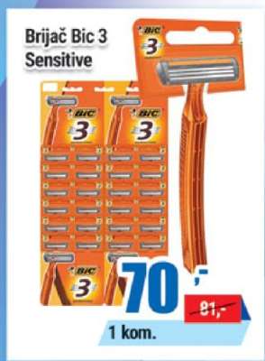 Brijač Bic 3 Sensitive