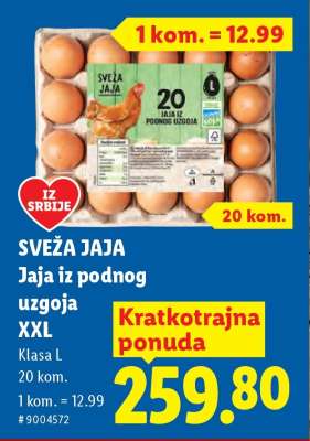 SVEŽA JAJA