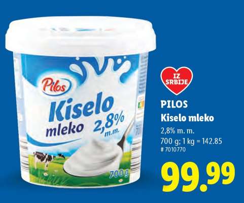 Pilos Kiselo mleko