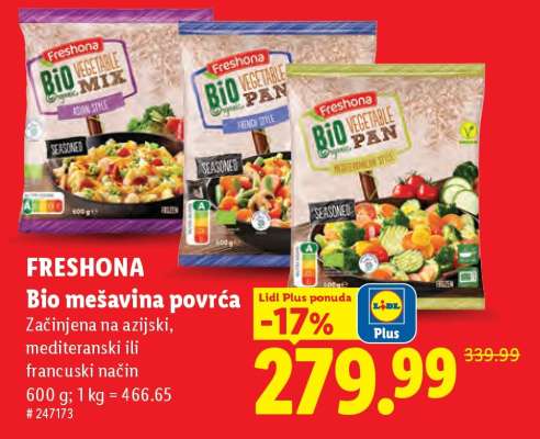 Freshona Bio mešavina povrća