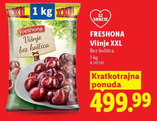 Freshona Višnje XXL