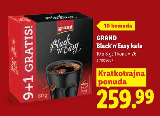 Grand Black‘n’Easy kafa