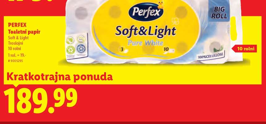 PERFEX TOALETNI PAPIR