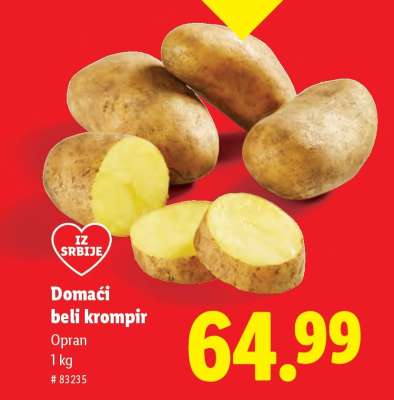 Domaći beli krompir