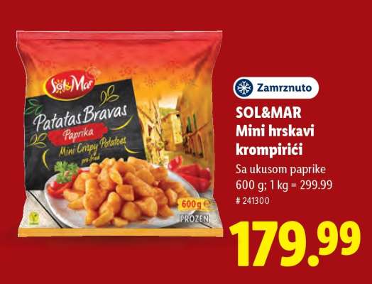 Sol&Mar Mini hrskavi krompirići