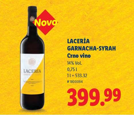 LACERÍA GARNACHA-SYRAH