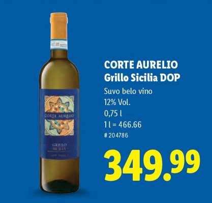 Corte Aurelio Grillo Sicilia DOP