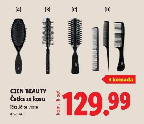Cien BEAUTY Četka za kosu