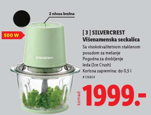 SILVERCREST Višenamenska seckalica