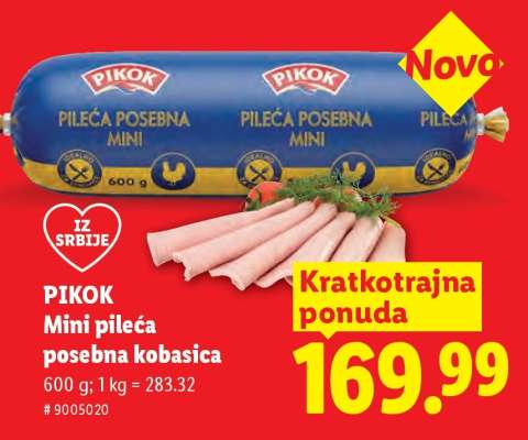 Pikok Mini pileća posebna kobasica