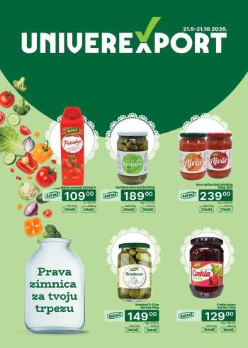 Univerexport katalog - 21.09.2026 - 21.10.2026.