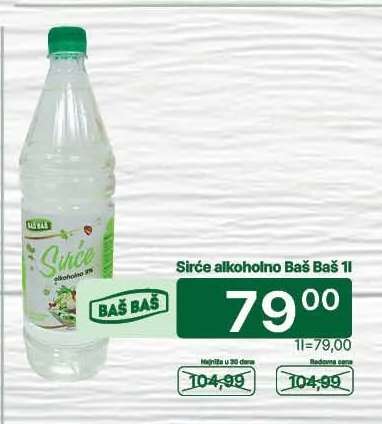 Sirće alkoholno Baš Baš 1l