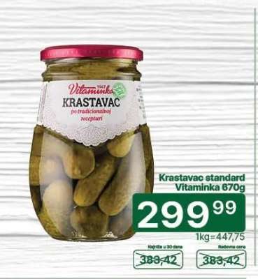 Krastavac standard Vitaminka 670g