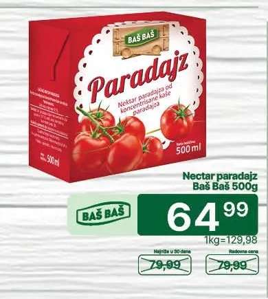 Nectar paradajz Baš Baš 500g