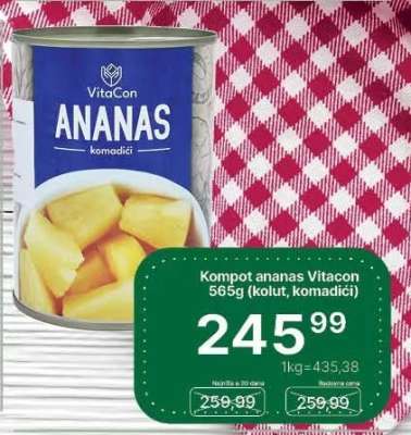 Kompot ananas Vitacon