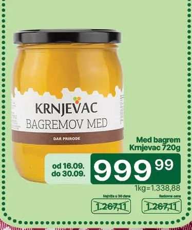 Med bagrem Krnjevac 720g