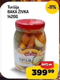 Turšija BAKA ŽIVKA 1420G