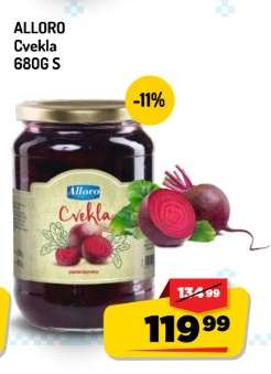 ALLORO Cvekla 680G S