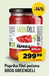 Paprika filet pečena 680G GREENDELI