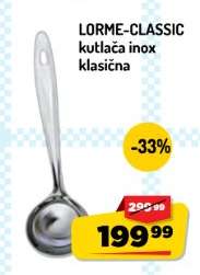 LORME-CLASSIC kutlača inox klasična