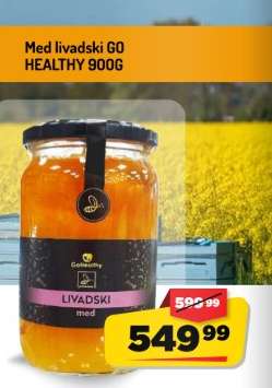 Med livadski GO HEALTHY 900G