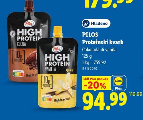PILOS Proteinski kvark