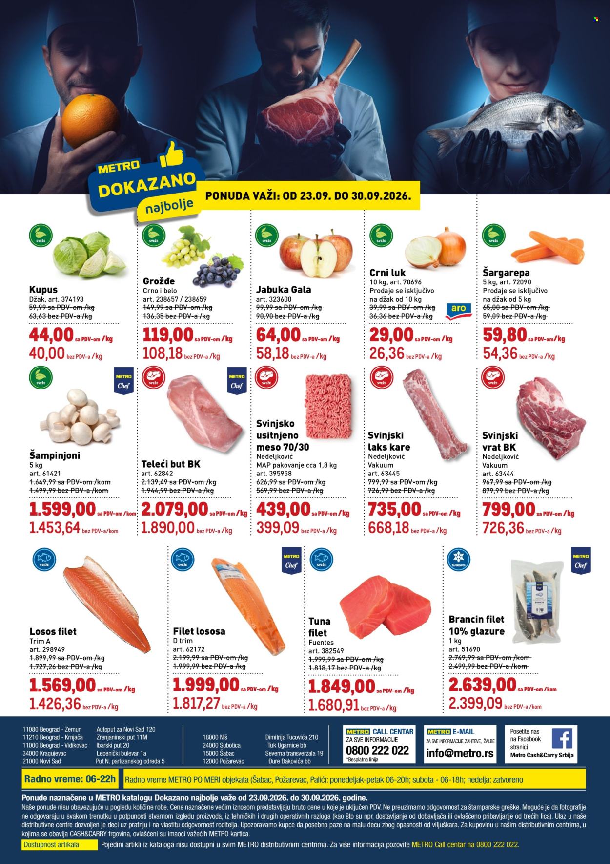 Metro katalog - 23.09.2026 - 30.09.2026. Stranica 1