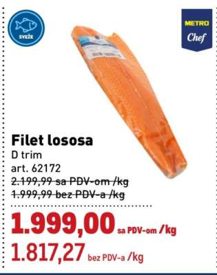 Filet lososa