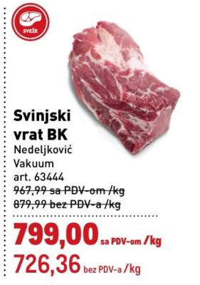 Svinjski vrat BK