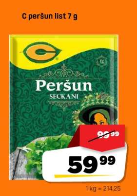C peršun list 7 g