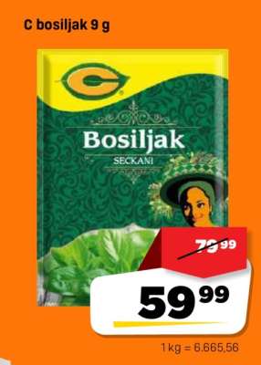 C bosiljak 9 g