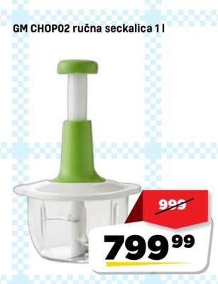 GM CHOP02 ručna seckalica 1 l