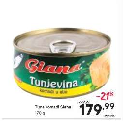 Tuna komadi Giana