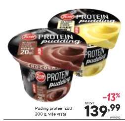 Puding protein Zott