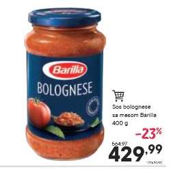 Sos bolognese sa mesom Barilla