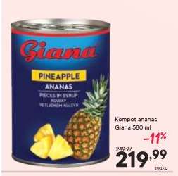 Kompot ananas Giana 580 ml