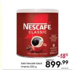 Kafa Nescafe klasik limenka 200 g