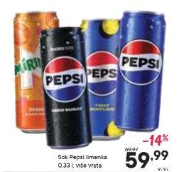 Sok Pepsi limenka