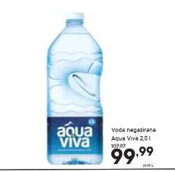Voda negazirana Aqua Viva 2.5 l